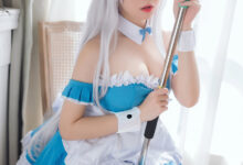 焖焖碳 NO.005 – 小天鹅女仆 [30P-125M]-亿套图
