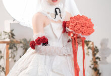 Coser面饼仙儿 – 德丽莎婚纱 [13P-90P]-亿套图