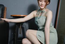 [IESS异思趣向] 2021.09.21 丝享家925：紫薇《淡绿短裙》[90P／105MB]-亿套图