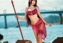COS妹子仙九Airi NO.003 - 斯卡哈水着[15P／152MB]-亿套图