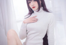 COS妹子仙九Airi NO.009 - 斯卡哈毛衣[21P／225MB]-亿套图