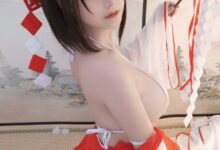 蜜汁猫裘 NO.045 巫女 [61P-702MB]-亿套图