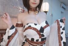 蜜汁猫裘 NO.067 奶牛 [30P-67.6MB]-亿套图