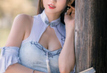 陆卿卿 - NO.09 蓝色旗袍 [24P-103MB]-亿套图