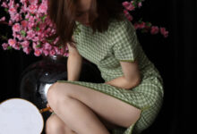 奈丝写真 NO.143 扇与旗袍-莹莹 [34P+446M]-亿套图