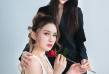 [Ligui丽柜] 2022.02.11 《双生花-情人之吻》甜甜&钟情 [81+1P-77M]-亿套图