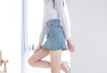 西瓜少女 NO.020    衬衫牛仔裙[61P-297M]-亿套图