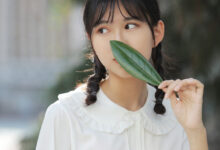奈丝写真 NO.072 扎马尾辫 穿百褶裙–小橙子 [39P+312M]-亿套图