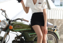 奈丝写真 NO.117 制服机车女孩-可乐 [41P+637M]-亿套图