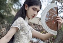 南桃Momoko NO.30 白旗袍 [11P-26MB]-亿套图