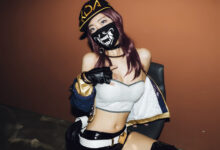 Mona  - Akali (KDA) - Moon Night Snap [32P-589MB]-亿套图