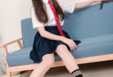 [SSA丝社]超清写真 No.141 丹丹JK制服黑色半膝袜肉丝 [133P-2.09GB]-亿套图