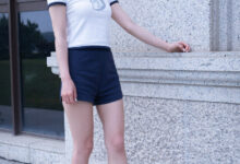 [BoBoSocks袜啵啵]NO.028 小米-运动鞋、白棉袜、裸足[133P+1V／6.50GB]-亿套图