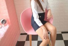 [IESS异思趣向] 耽丝034：羽西 包臀短裙[64P／40.2MB]-亿套图