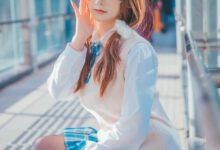 雪晴Astra - NO.32 JK夕阳 [25P-263MB]-亿套图