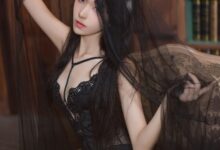 南桃Momoko - 黑内衣福利向 [18P-54.6MB]-亿套图