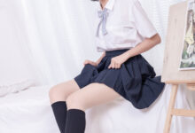 [SSA丝社]超清写真 NO.181 小佩 酒窝少女JK制服肉丝黑袜穿搭示范[135P-1.44GB]-亿套图