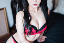 [BLUECAKE] Zia   Bomi  - Fate Saber x Thosaka Rin -Lingerie ver  [128P-1.65G]-亿套图
