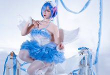 二佐Nisa — 蕾姆天使 [15P-201M]-亿套图