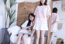 [BoBoSocks袜啵啵]NO.100 小甜豆与稚予-板鞋、肉丝、脚对脚互动剧情[132P+1V／6.13GB]-亿套图