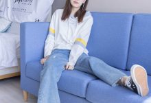 [BoBoSocks袜啵啵]NO.080 小甜豆-帆布鞋、白棉袜、肉丝（花絮版）[140P+1V／6.63GB]-亿套图