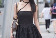 都市丽人黑色提花美女【84P-870MB】-亿套图