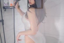 杨晨晨新款美背蕾丝文胸拍摄花絮 [1V-861MB]-亿套图