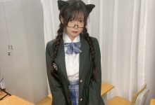 香草喵露露 - NO.38 小露乱撞 猫耳JK制服自拍 [39P+1V-617MB]-亿套图