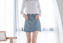 西呱呀呀呀 NO.009 — 牛仔裙 [76P+1V-512M]-亿套图