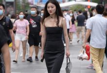 都市丽人漂亮的黑色吊带连体包臀长裙美女【55P-1.83G】-亿套图