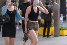 都市丽人黑靴热裤美女【36P-807MB】-亿套图