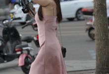 都市丽人粉色吊带长裙小姐姐【85P+1V-1.16G】-亿套图