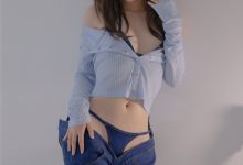 疯猫ss - NO.117 2022夏日限定A本 吉他妹妹 牛仔裤 [20P-434MB]-亿套图