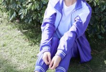 [见新摄影]NO.011-梦回学生时代 公园校服棉袜裸足【套图+视频-2.95G】-亿套图