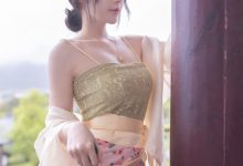 鱼子酱紫色吊带长裙原版写真 [118P-1.43G]-亿套图