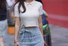 都市丽人高腰牛仔紧身裤美女【119P+1V-1.77G】-亿套图
