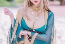 仙女月 - NO.09 泽月希娜小姐泳装 [15P-223MB]-亿套图