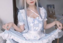 蜜汁猫裘 - 蓝baby [27P+2V-181MB]-亿套图
