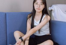 [BoBoSocks袜啵啵]NO.127 稚予-麦昆板鞋、两双自然穿旧棉袜、裸足 [139P+1V／5.64GB]-亿套图