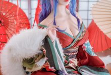 二佐Nisa - NO.137 碧蓝圣路易斯和服 [22P-440MB]-亿套图