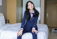 [BoBoSocks袜啵啵]NO.139 小甜豆-高跟鞋、短肉丝、空姐制服[140P+1V／6.11GB]-亿套图