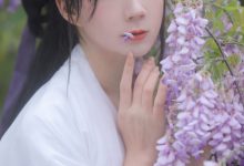 [YITUYU艺图语]2022.04.24 紫藤 文鱼[24+1P／403MB]-亿套图