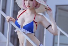 二佐Nisa - NO.140 碧蓝塔尔图泳装 [27P-152MB]-亿套图