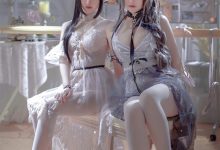 面饼仙儿&半半子 Arknights 黑x森蚺バレエ[56P-483MB]-亿套图