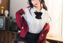 狐玖玖 - NO.03 碧蓝航线 大凤JK [20P-332MB]-亿套图
