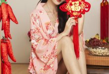[Ligui丽柜] 2023.01.19 《花足迎春-上》兔子&心心 [70+1P-98M]-亿套图