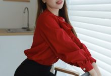[IESS异思趣向] 2022.09.02 丝享家1195：小婕《红色暗示》[96P／116MB]-亿套图
