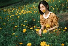 [YITUYU艺图语]2022.08.08 硫华菊&柳叶马鞭草-是夏天的味道呀！ 飞鸟咕咕-[43+1P／1.08GB]-亿套图