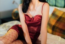 [许岚] 网袜红裙 [40P-961M]-亿套图