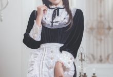 Neko-薇薇 - NO.06 黑色丝绒女仆 [40P-102MB]-亿套图